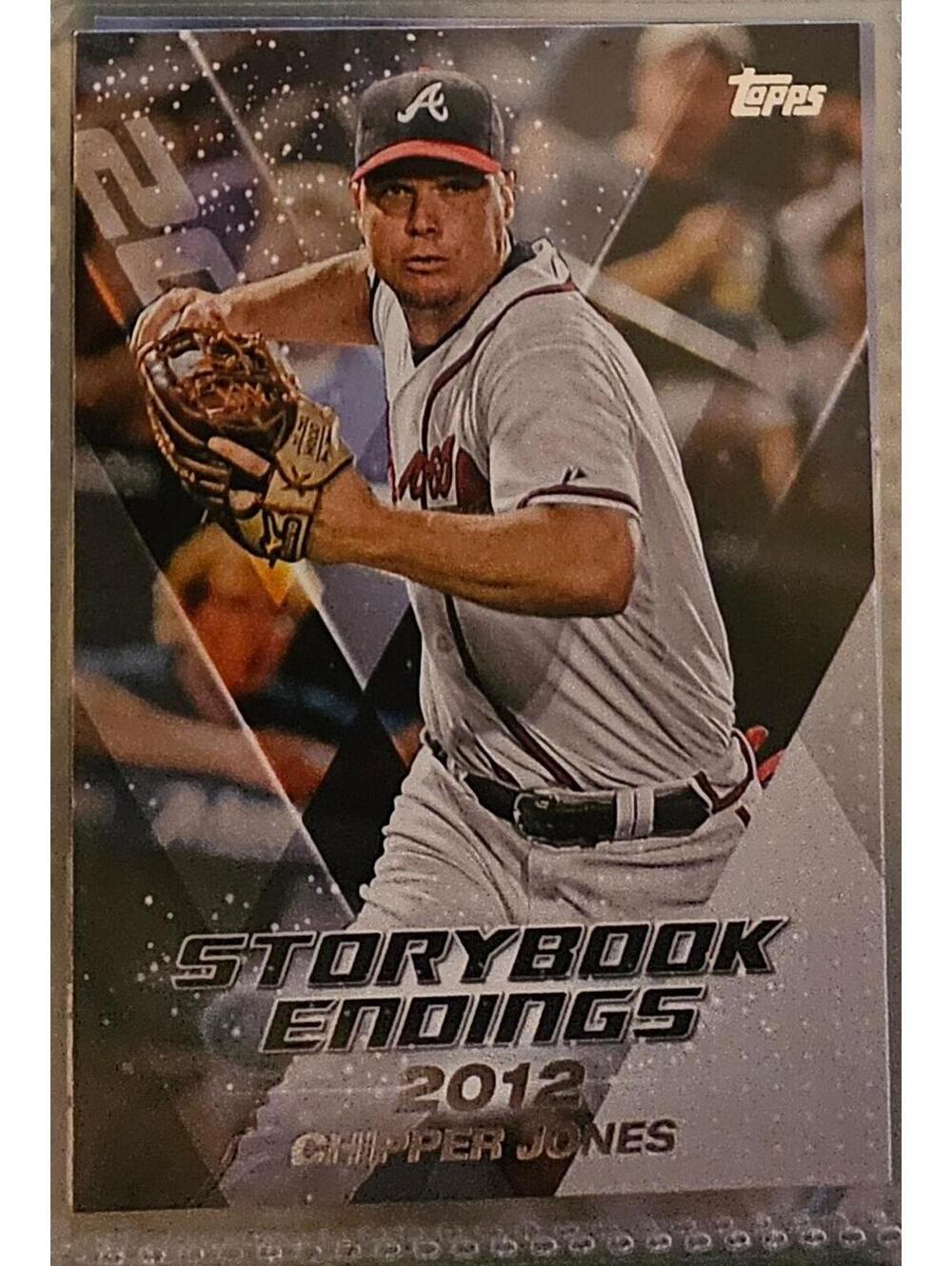 2018 Topps Update Storybook Endings 2012 CHIPPER JONES Atlanta Braves *CT13